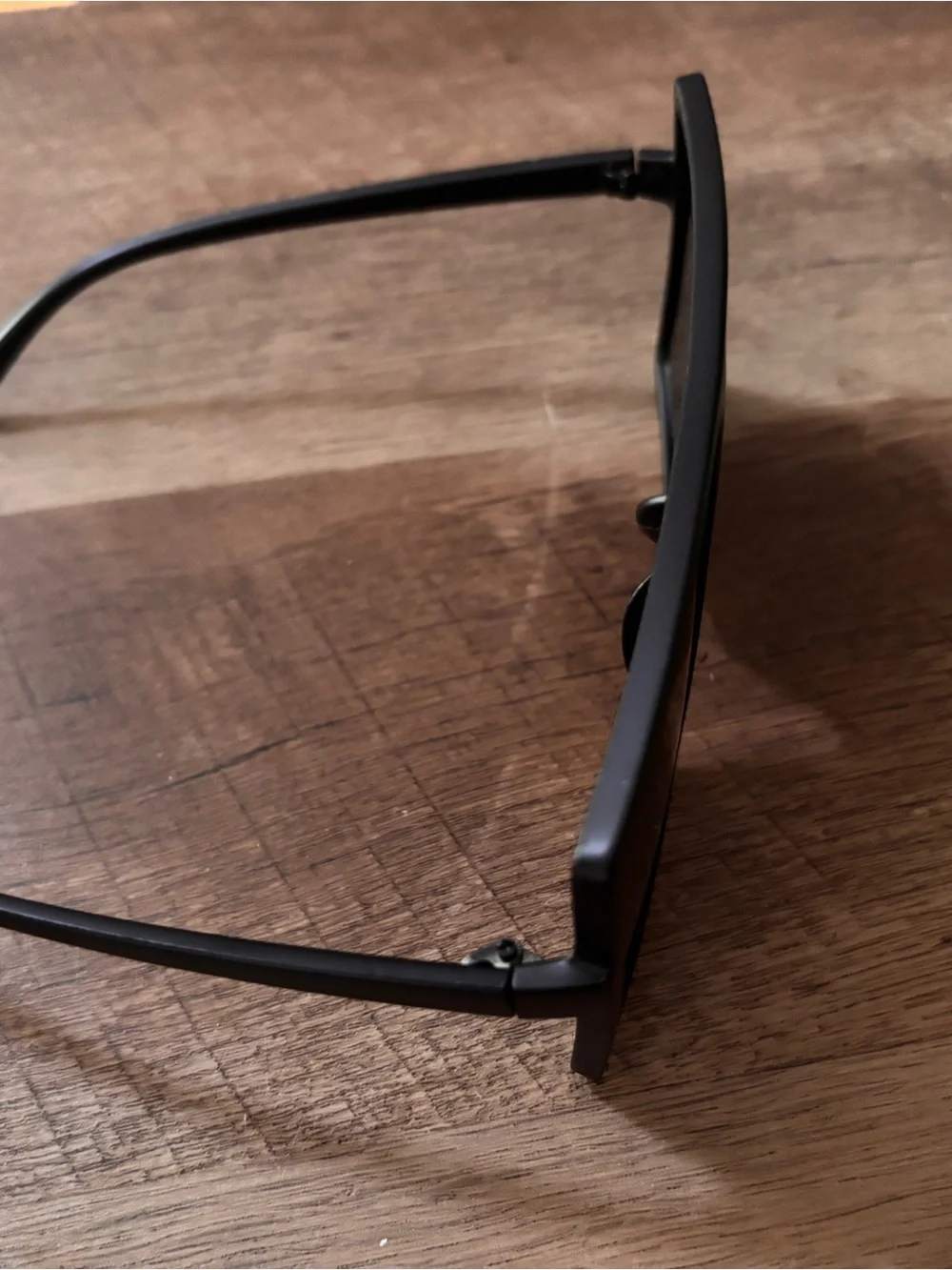 Men's Black Shield Sunglasses - Minimal Frame